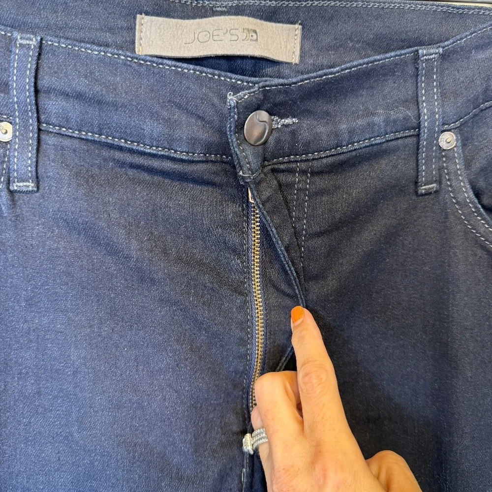 Joe's Emerson Plus Size Dark Wash Soft Stretch Denim Straight Narrow Fit Jeans
